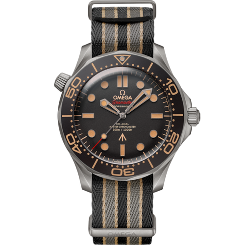 Omega Seamaster Driver 300 m 42mm, Titanium on NATO Strap