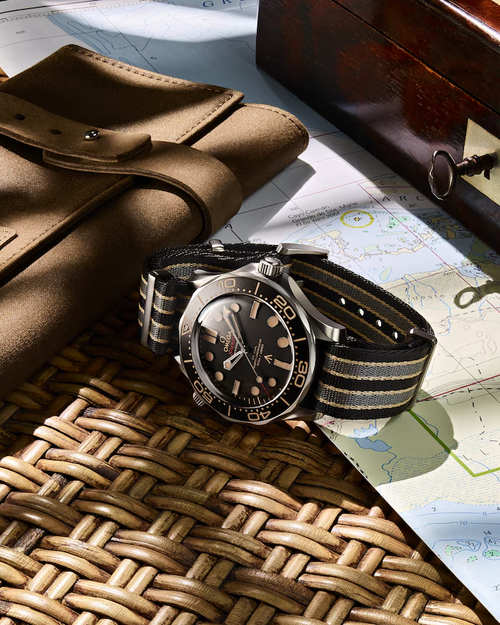 Omega Seamaster Driver 300 m 42mm, Titanium on NATO Strap