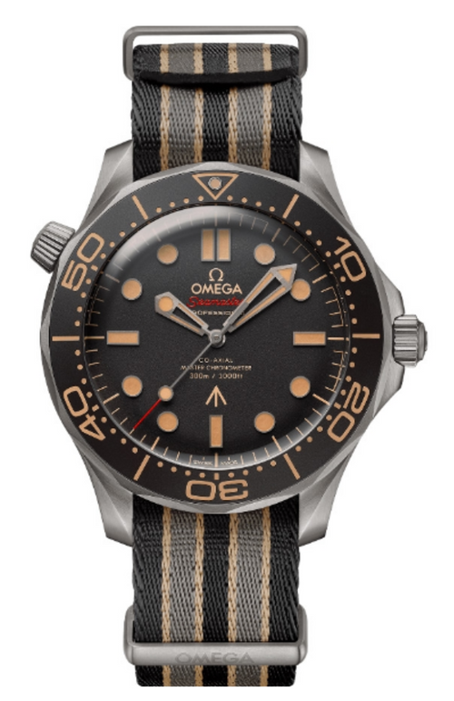 Omega Seamaster Driver 300 m 42mm, Titanium on NATO Strap