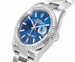 Rolex Datejust 36mm – Ref: 126234-0050 – Blue Fluted Motif Dial Stainless Steel Oyster Bracelet Watch