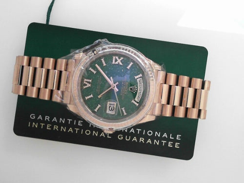 Rolex Day-Date 36 Green Aventurine Dial