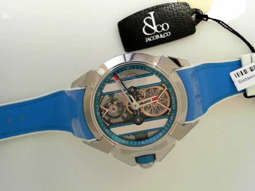 JACOB& CO Epic X Bridges Light Blue  Watch